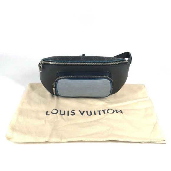 LOUIS VUITTON M53420 Epi MonogramEclipse Bum bag Waist Pouch body bag - Picture 1 of 13